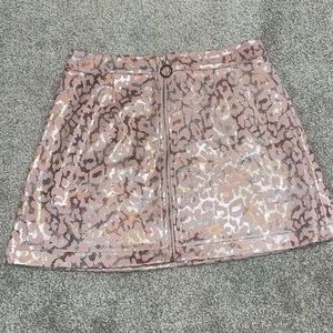 Leopard Skirt